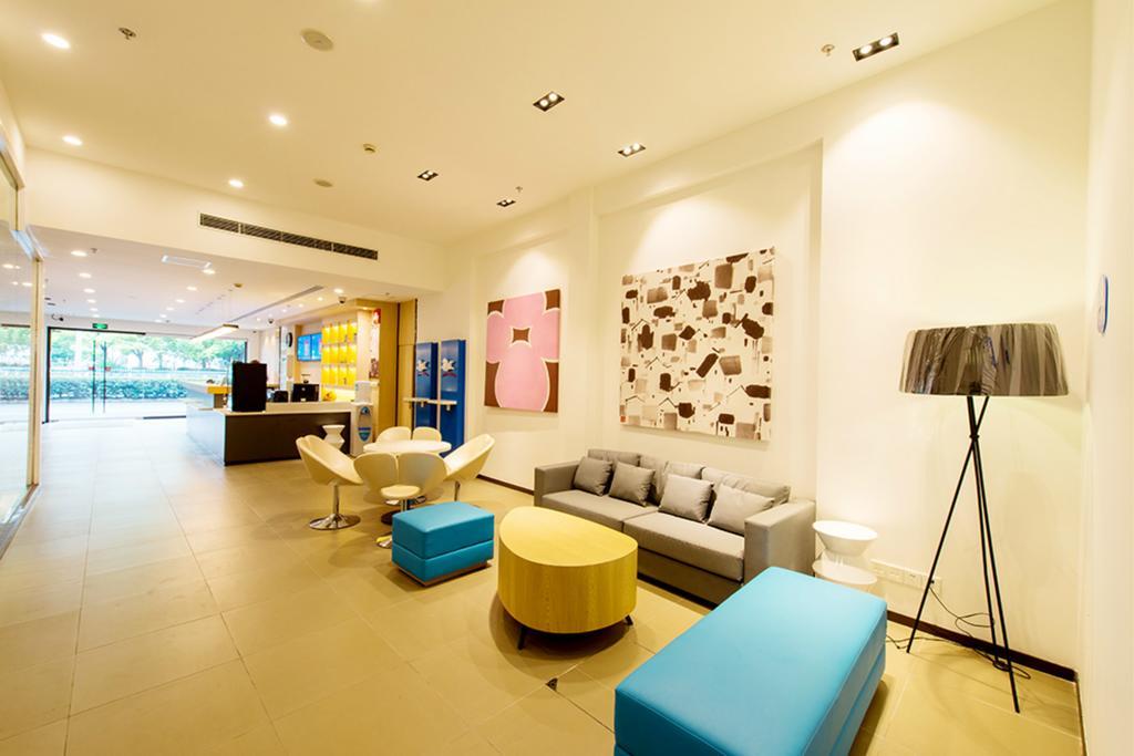 Hanting Hotel Shanghai Tangqiao Subway Station Zewnętrze zdjęcie